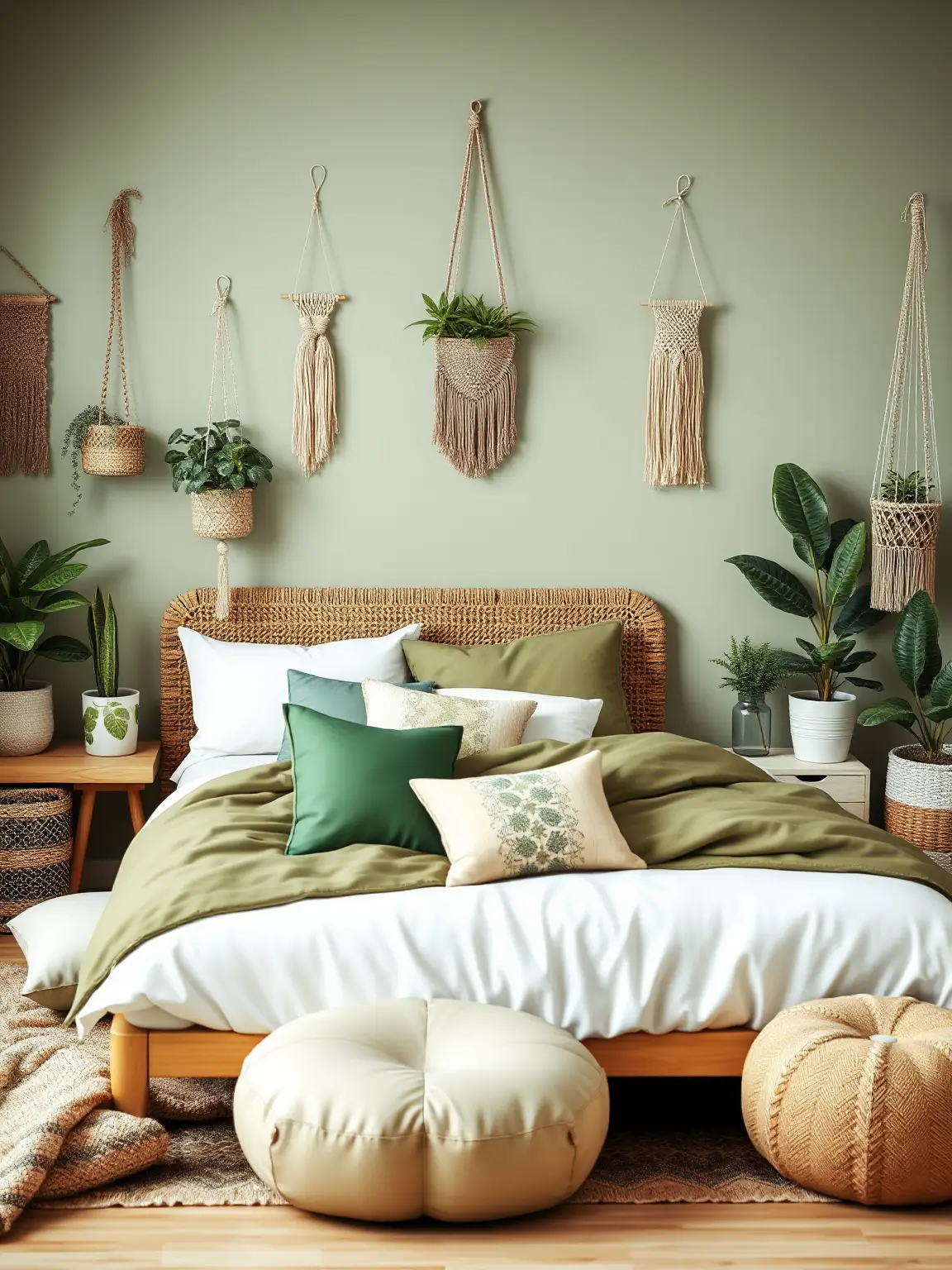 Bohemian Green Bliss Eclectic and Refreshing Decor