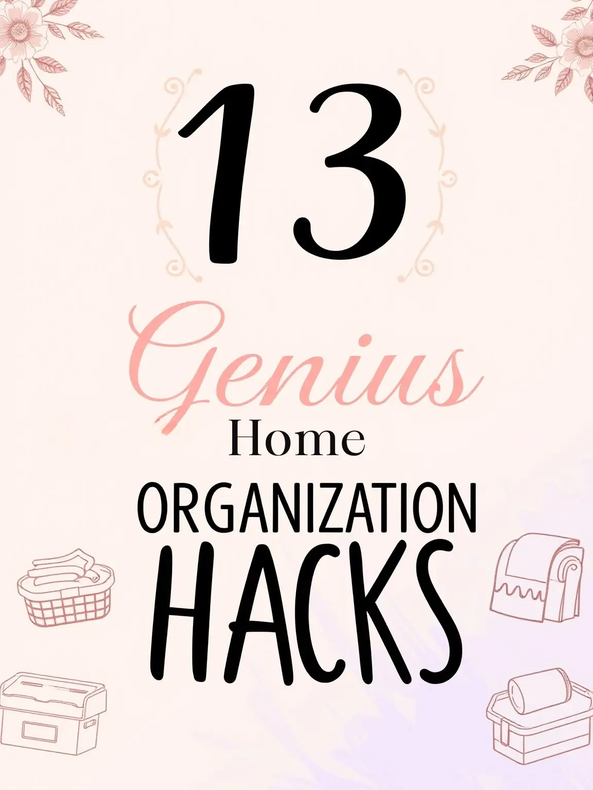 Home Organization Hack Pin