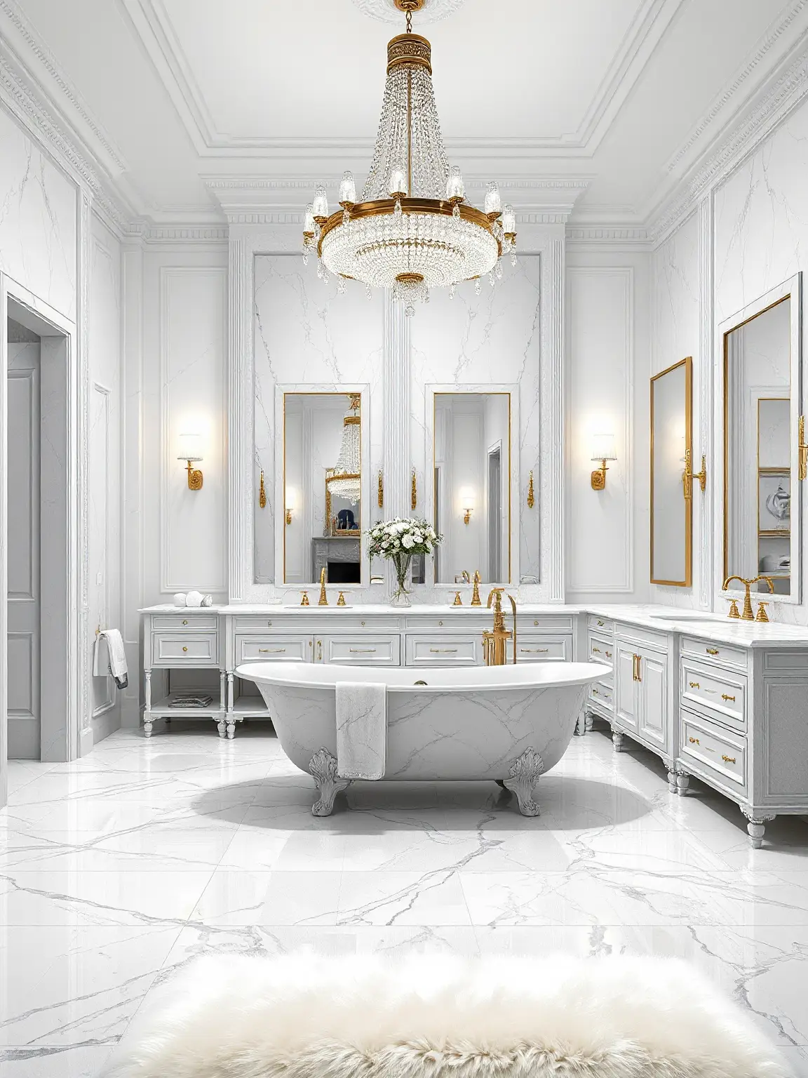 Luxurious Marble Bliss A Touch of Opulence