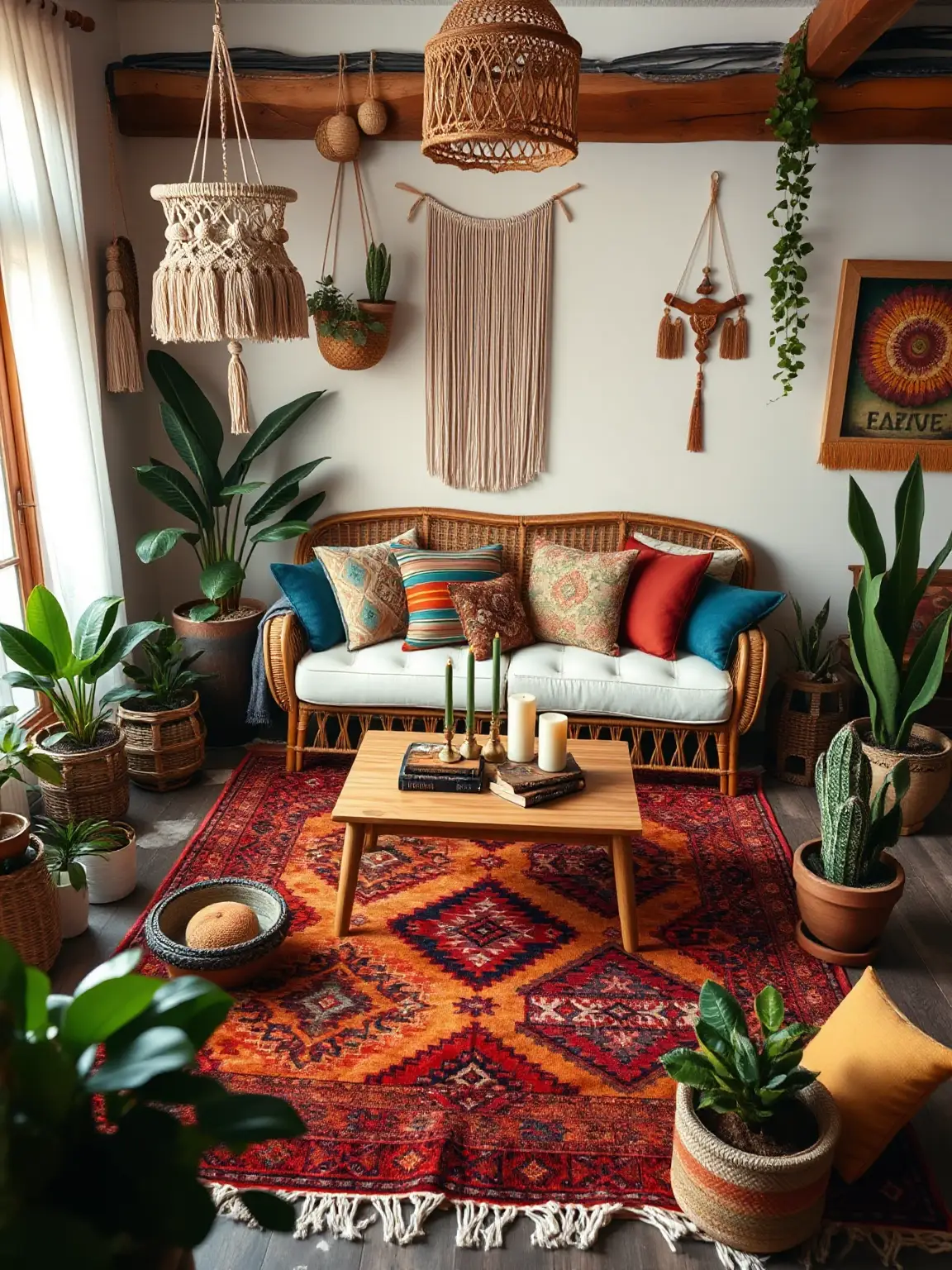 Vibrant Bohemian Oasis