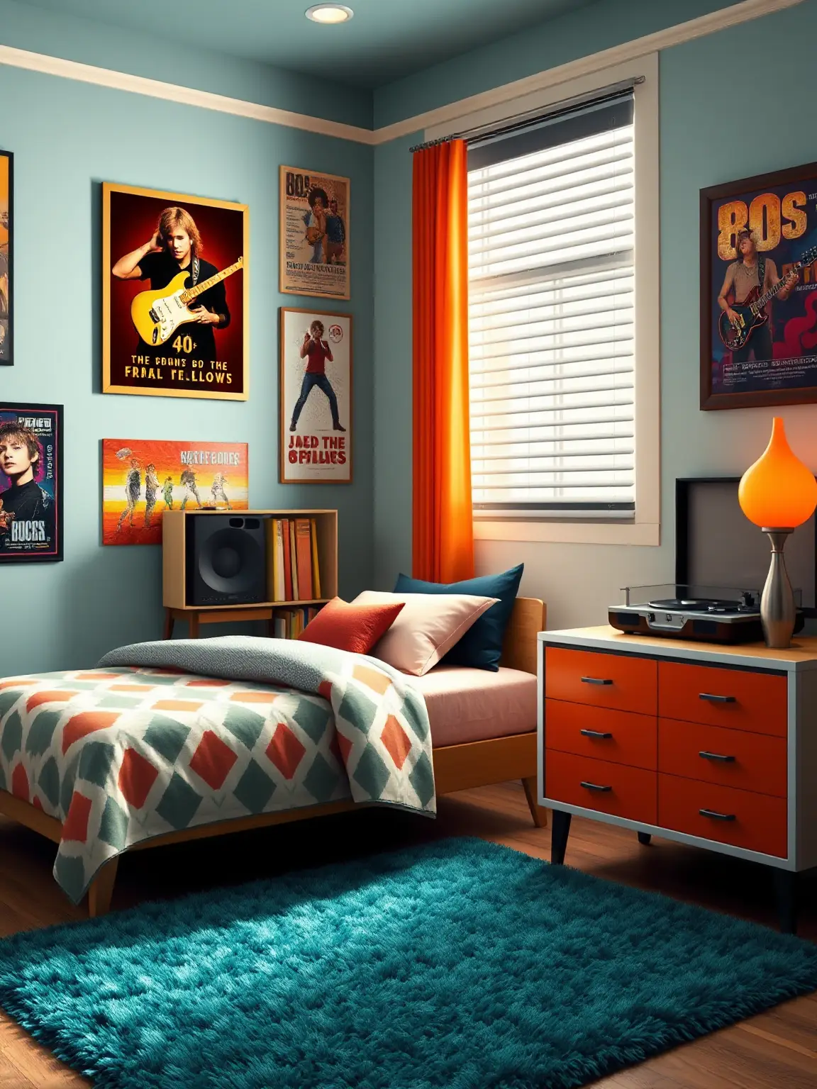 Nostalgic Cool Retro Inspired Retreat