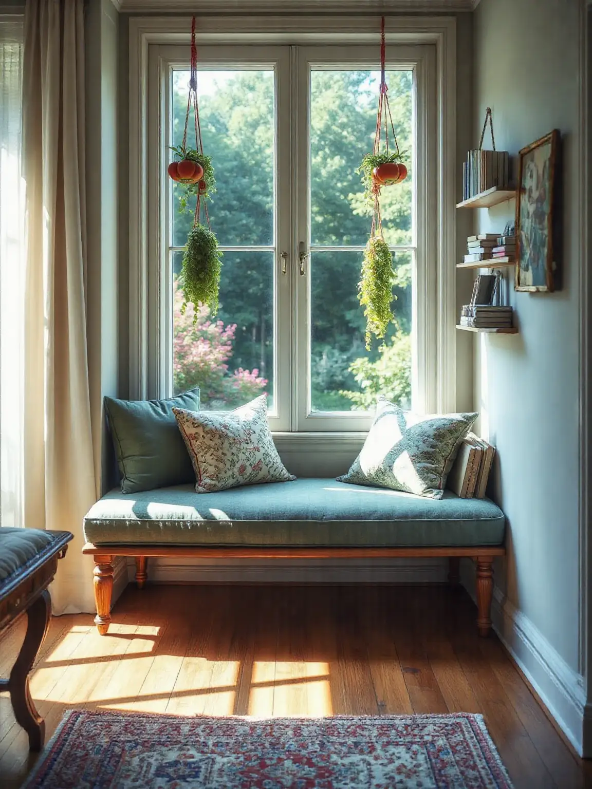 Optimize Relaxation with a Cushioned Window Seat