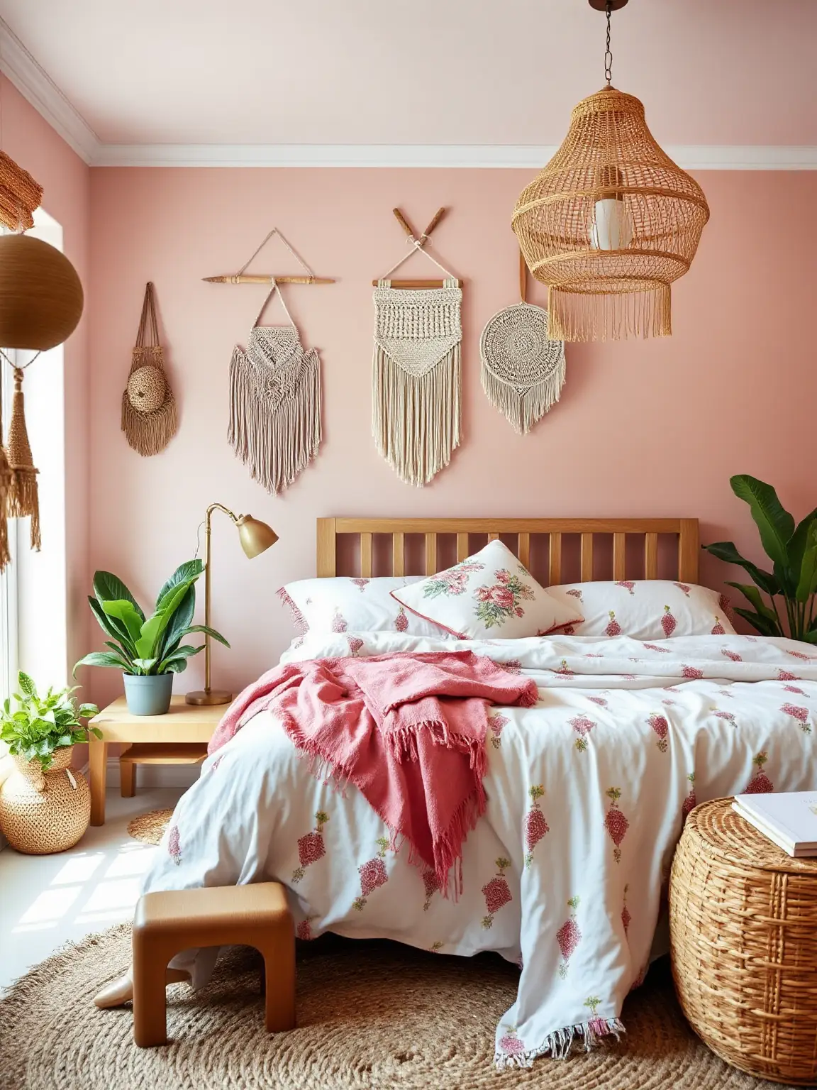 Boho-Chic Pink Paradise