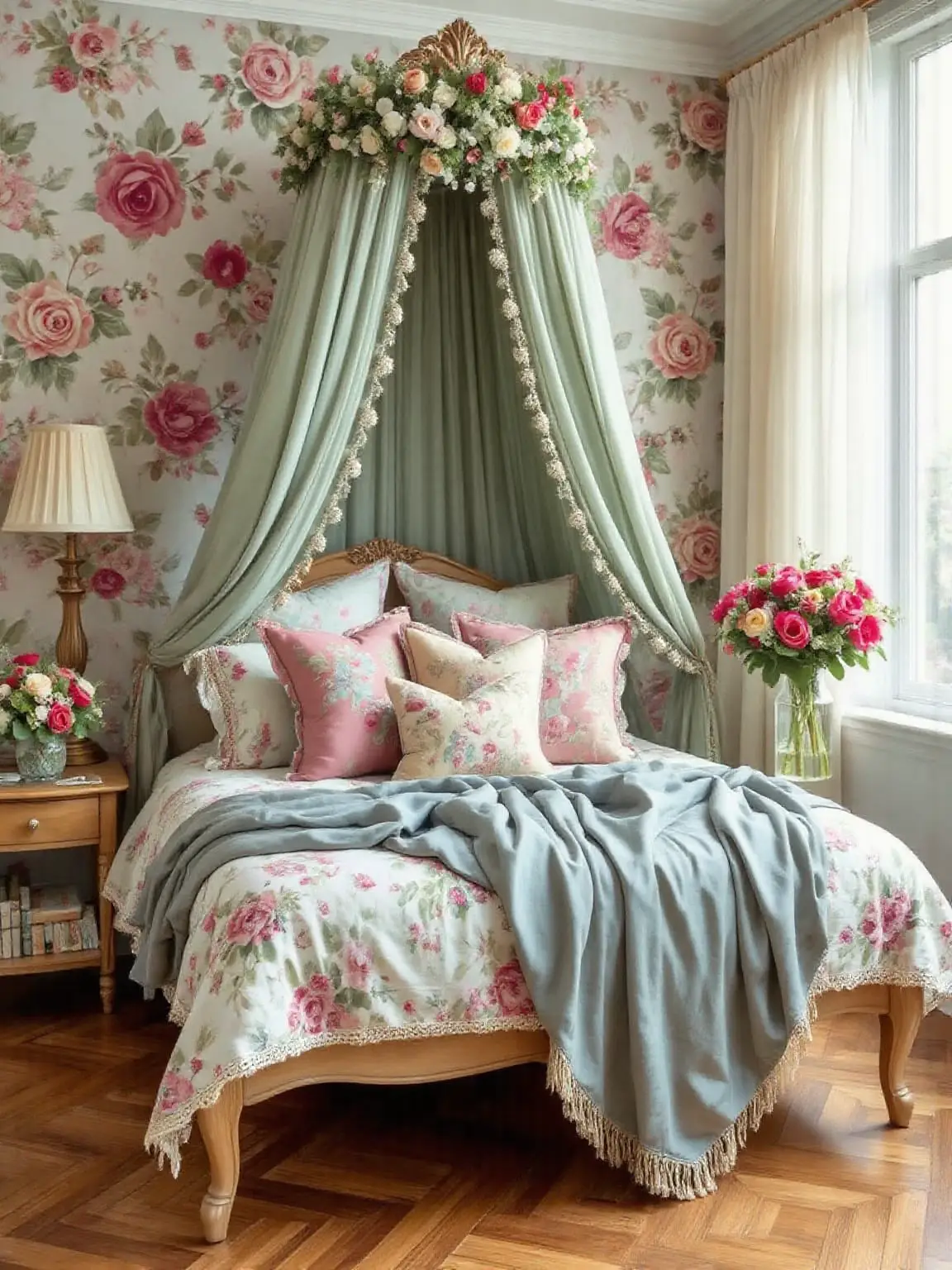 Feminine Floral Escape with Botanical Themes