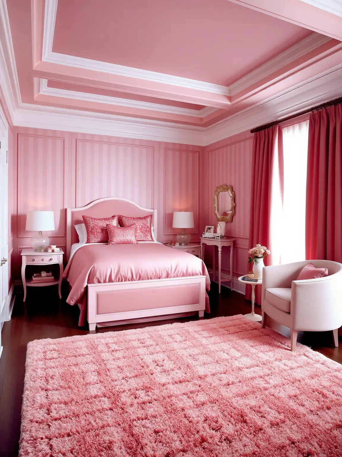 Monochromatic Pink Oasis