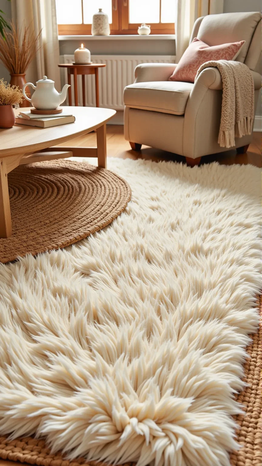 Plush Wool & Jute Rugs for Softness Underfoot